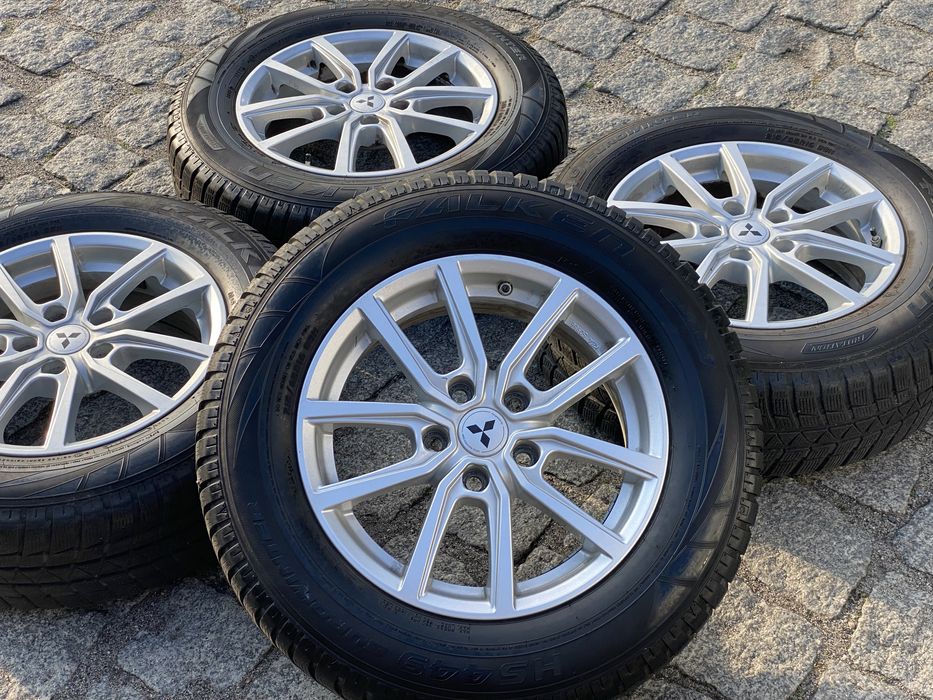 Alufelgi 5x114,3 Mitsubishi ASX + opony zimowe 215/65 R16 koła