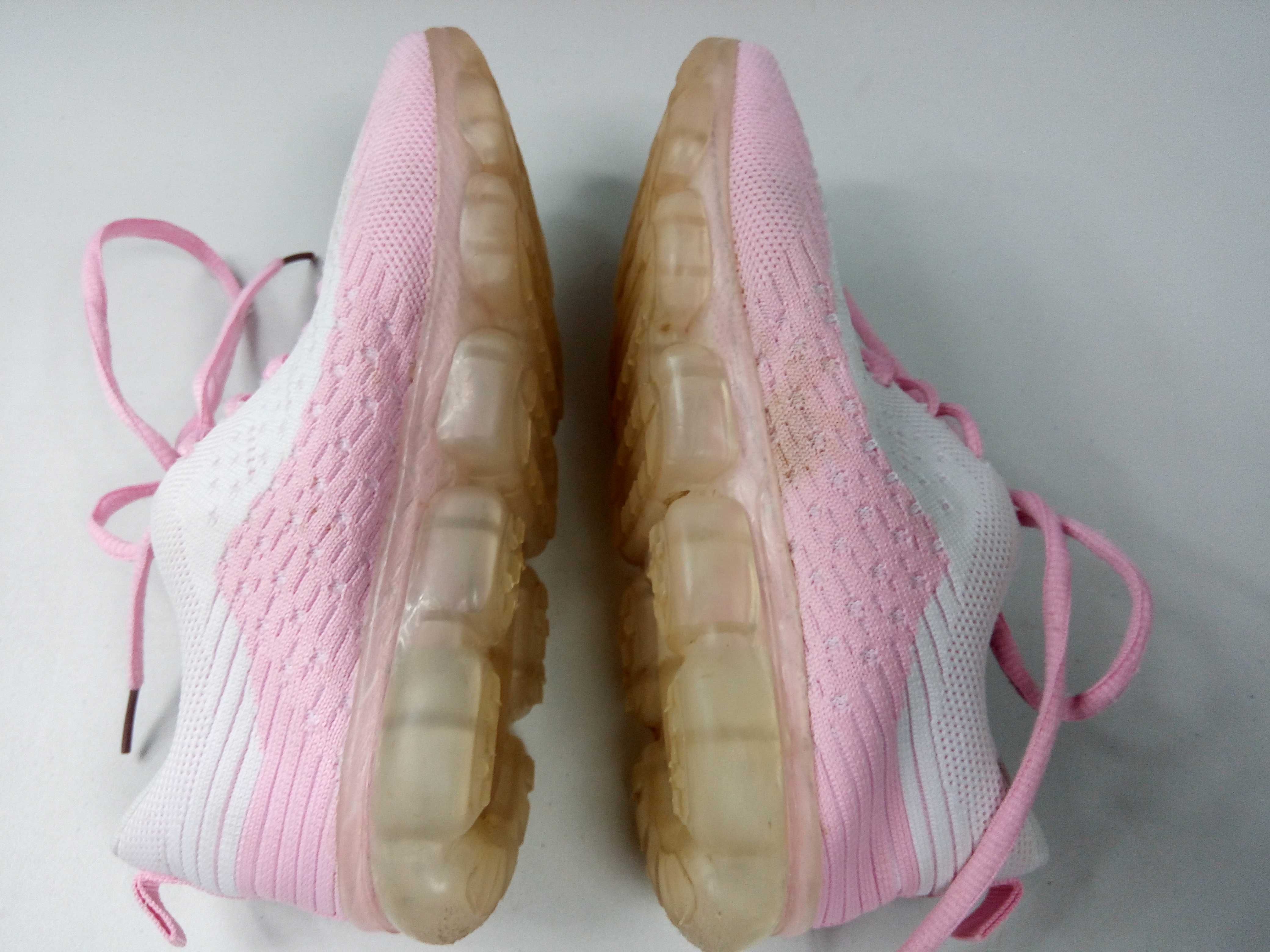 sneakers mesh różowe białe siatka r. 35 BDB poduszki air