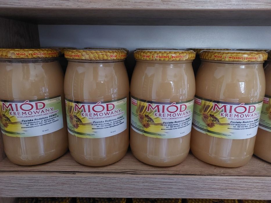 Miód Wielokwiatowy Kremowany