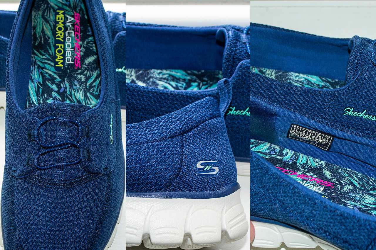 ‼️Сліпони, снікерси Skechers EZ Flex 3.0 23423 NVY Blue 41 р оригінал