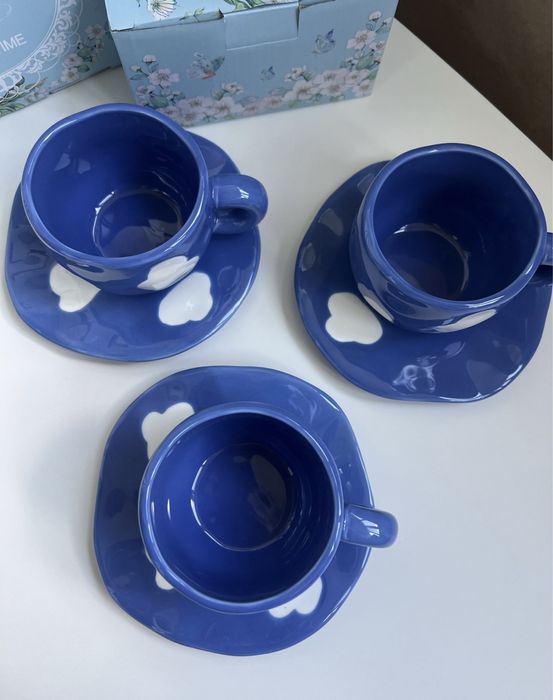 Розпродаж! Чашка з блюдцем (подарунковий набір)