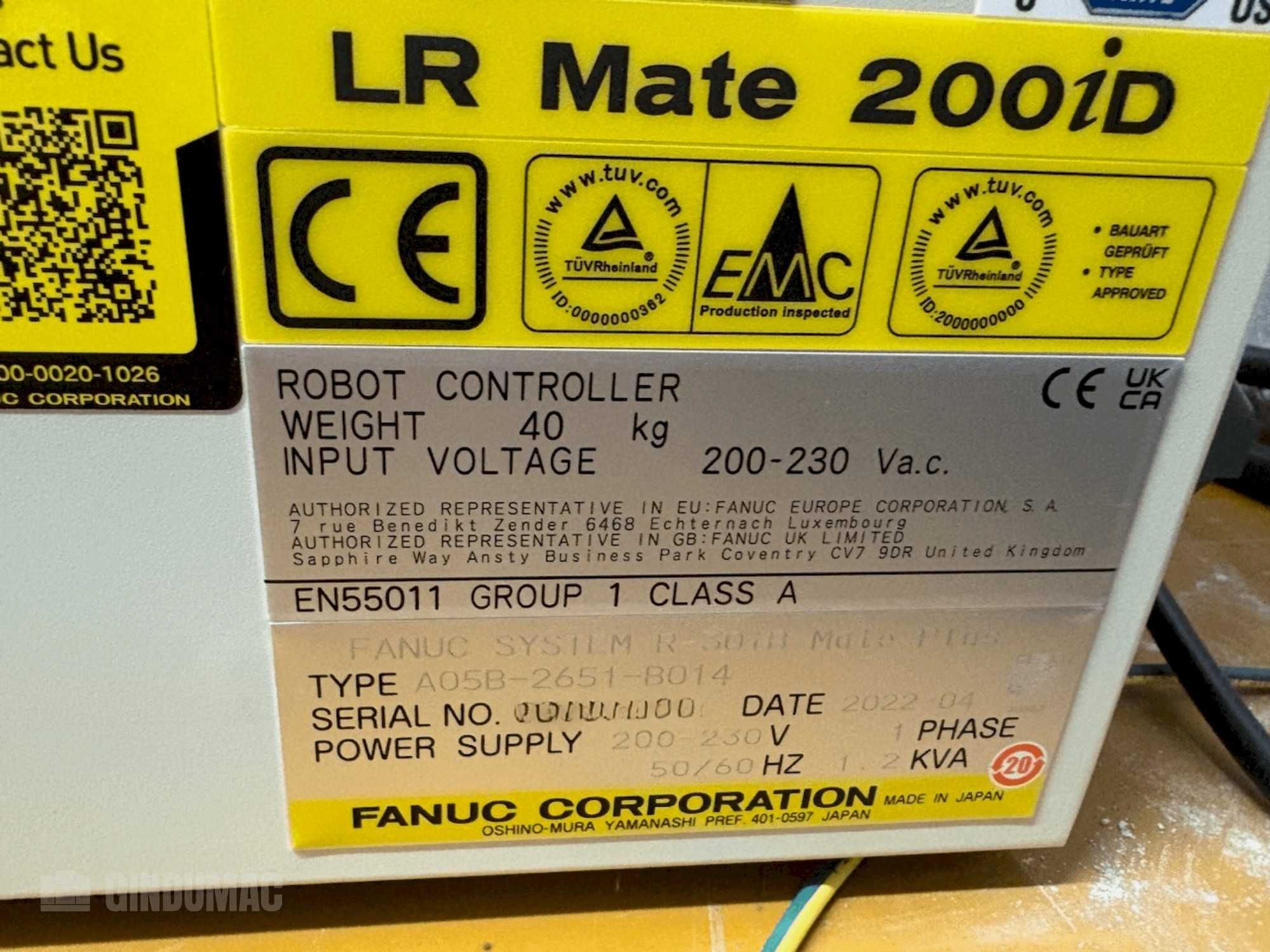 Robot FANUC LR Mate 200 iD 14L