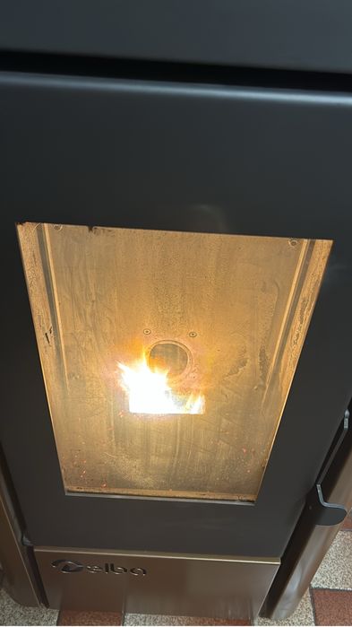 Salamandra a pellets - pouco usada