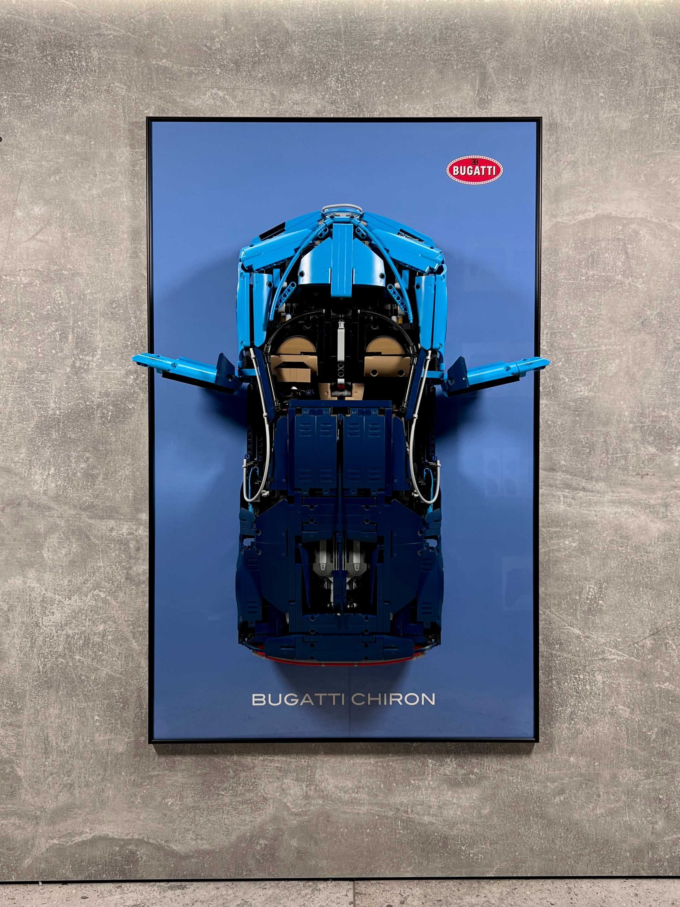 Арт Тримач Рамка на Стіну LEGO Technic Bugatti Chiron 42083 Підставка