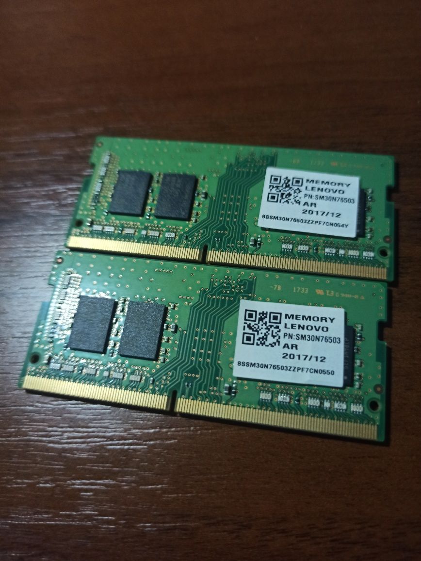 Оперативна пам'ять Samsung 4x2 GB SO-DIMM DDR4 2400 MHz