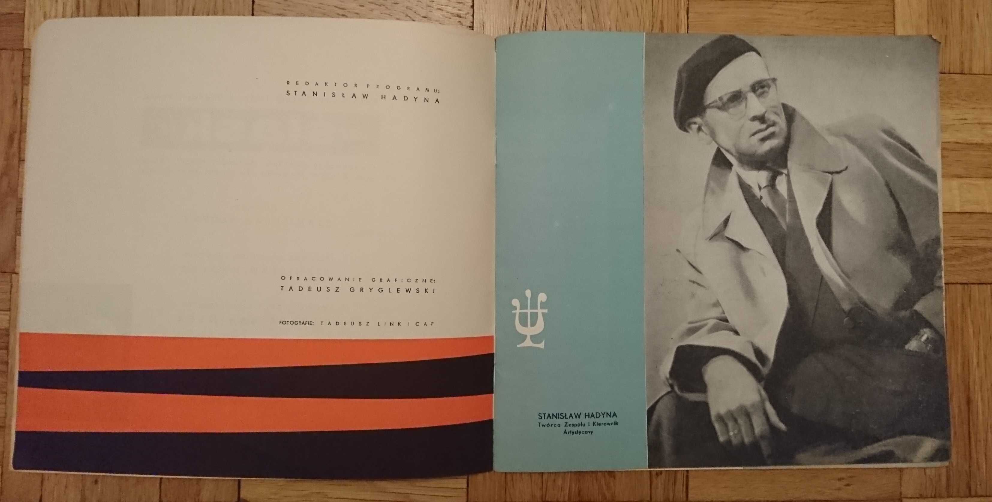 Zespół pieśni i tańca Śląsk program z lat 60-tych