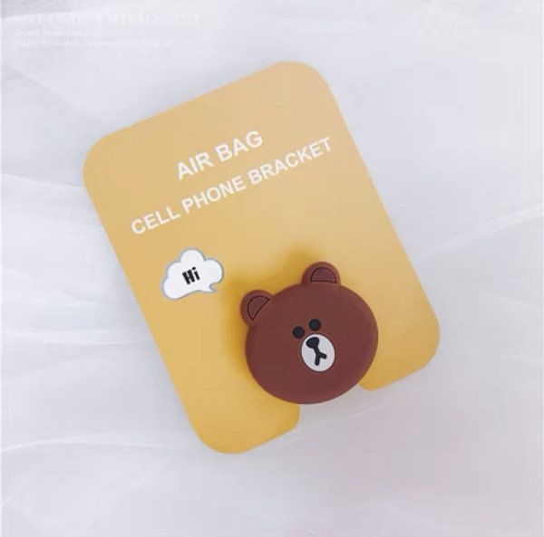 Милый 3d popsocket (попсокет) для телефона детский «Bear»