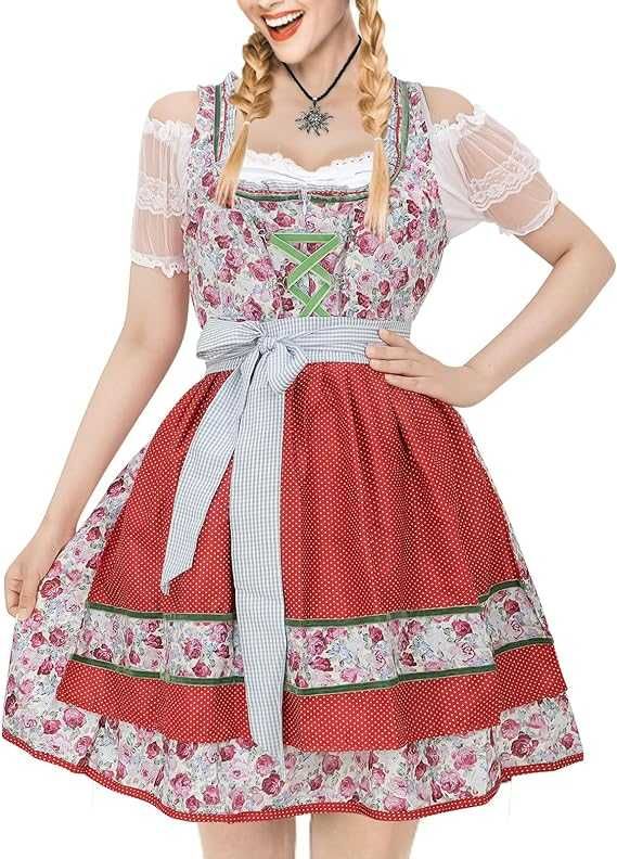 Nowa damska sukienka / bawarska / Oktoberfest / kostium !XL! !266-XL!