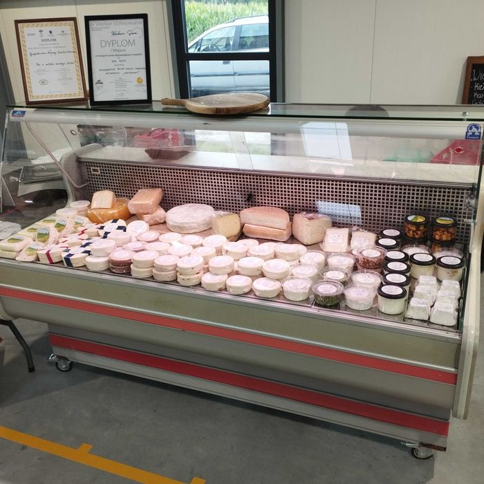 Sery kozie i krowie. Mleko kozie Serowarnia kozielawy