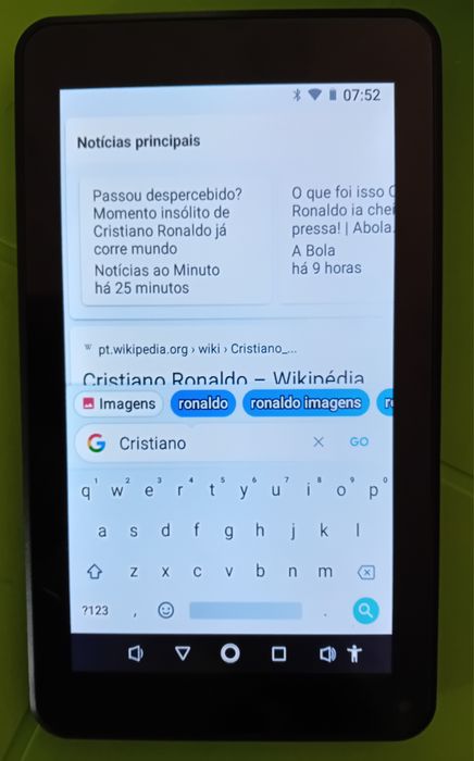 Tablet 7"INSYS 1GB RAM 16GB Semi-novo para Peças