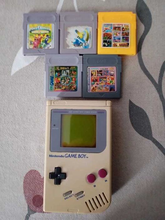 Nintendo Gameboy com jogos