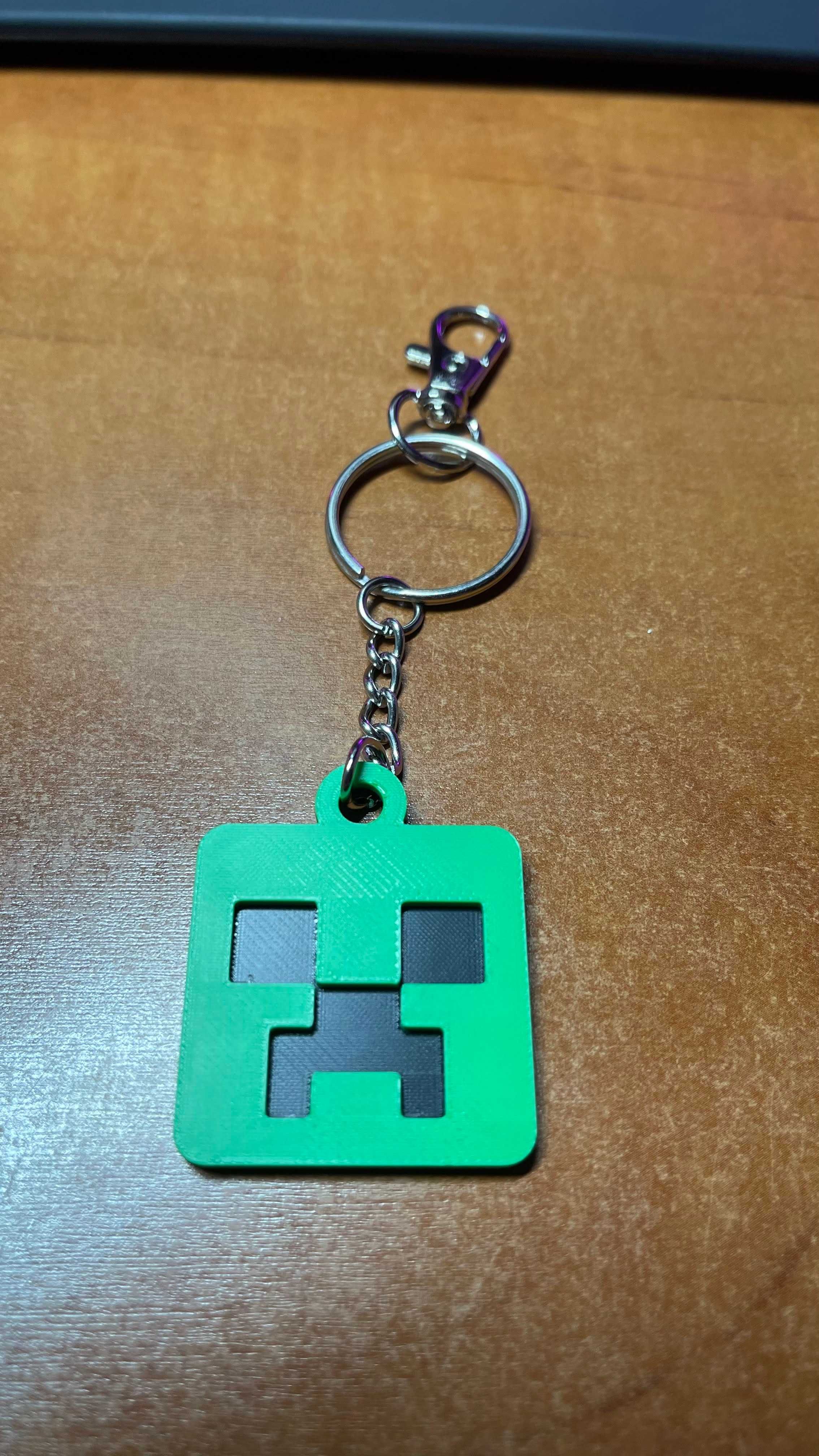 Brelok Creeper Minecraft Kriper prezent dla fana!