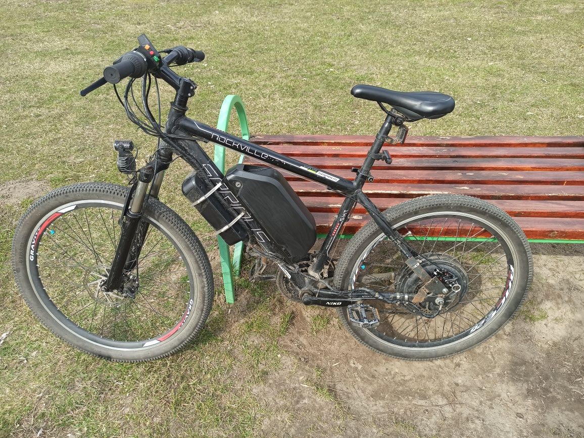 (Деребан) Електровелосипеда 800W два акумулятори 20A/h