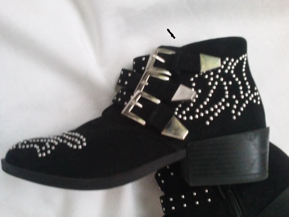 buty ekstrawaganckie botki trzewiki NOWE Primark 4/ 37