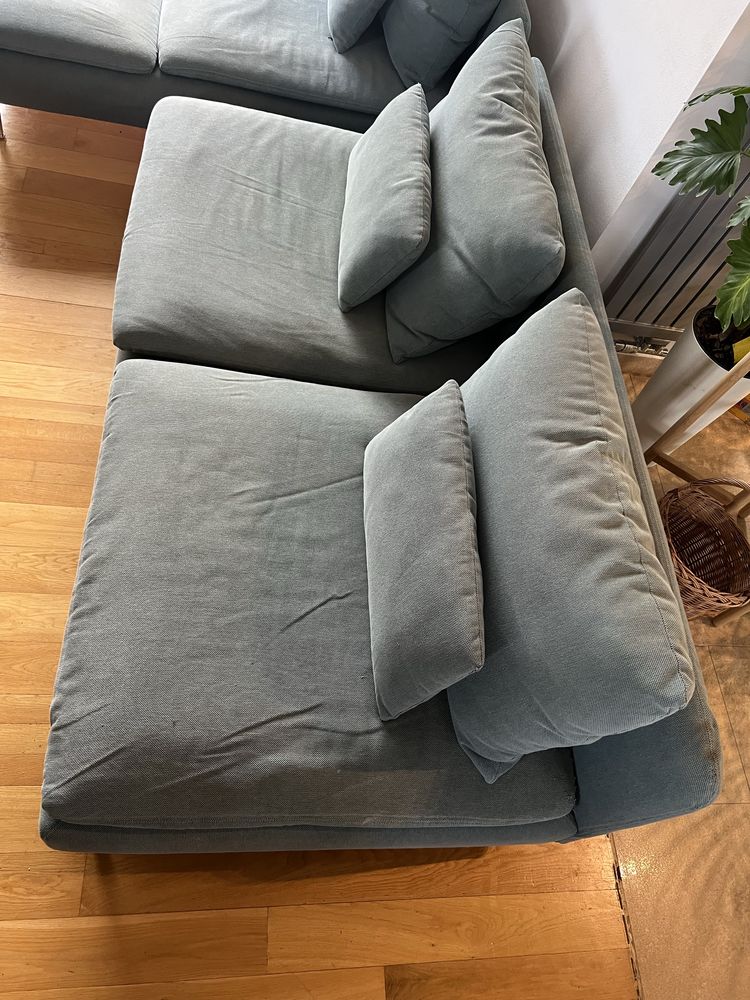 Ikea Soderhamn  kanapa modułowa 3 osobowa wypoczynkowych