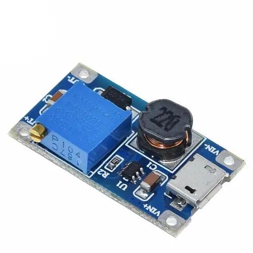 MT3608 Підвищуючий DC перетворювач 5v-12v з micro-USB