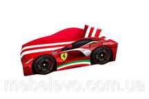 Кровать машина Элит Ferrari Viorina-Deko с матрасом и подушкой.