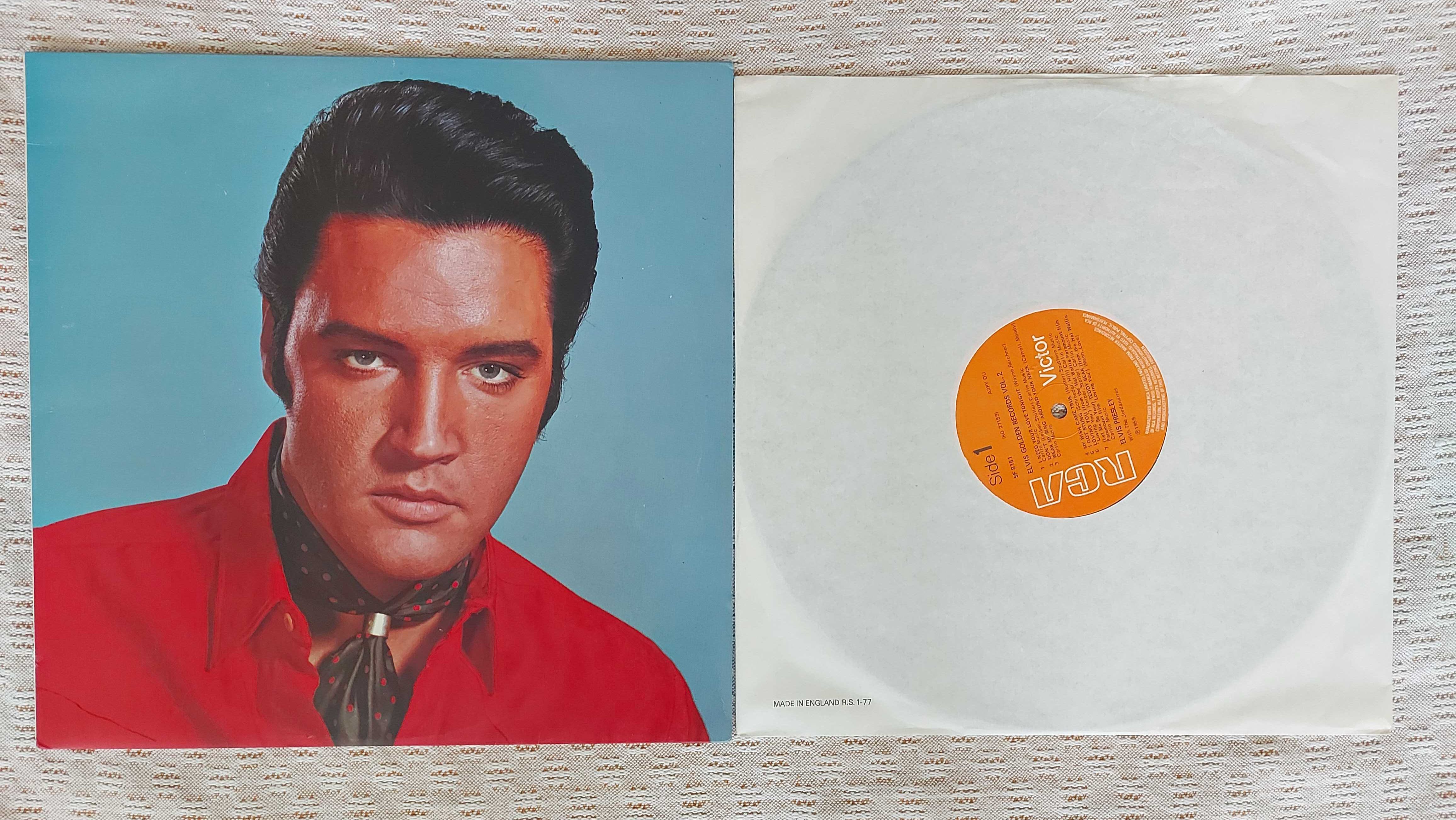 Elvis Presley ‎Elvis Golden Records Vol. 2  1975 UK (NM/EX+)