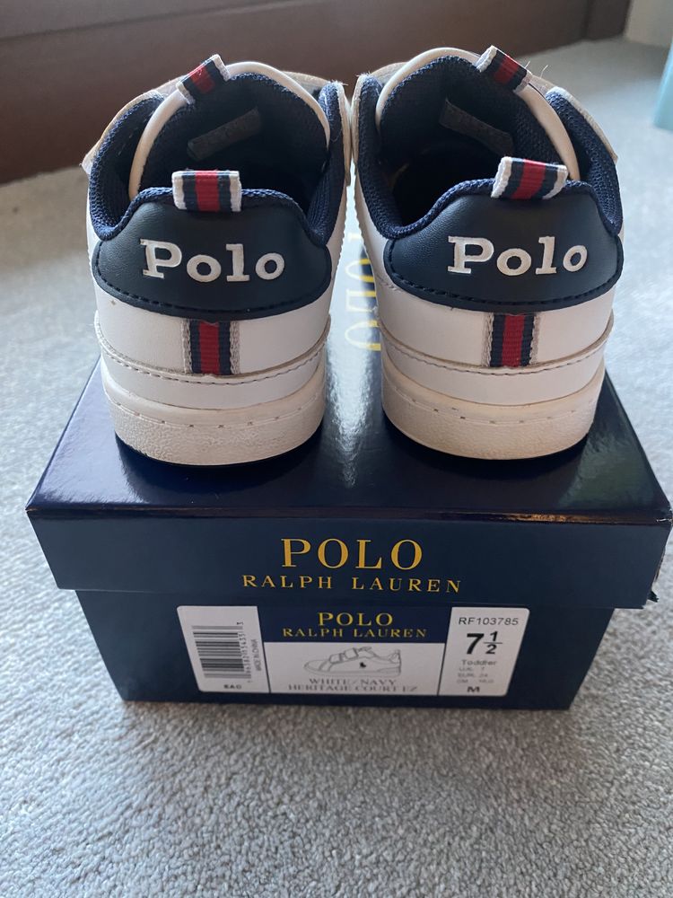 Buty chłopięce- sneakersy niskie Polo Ralph Lauren