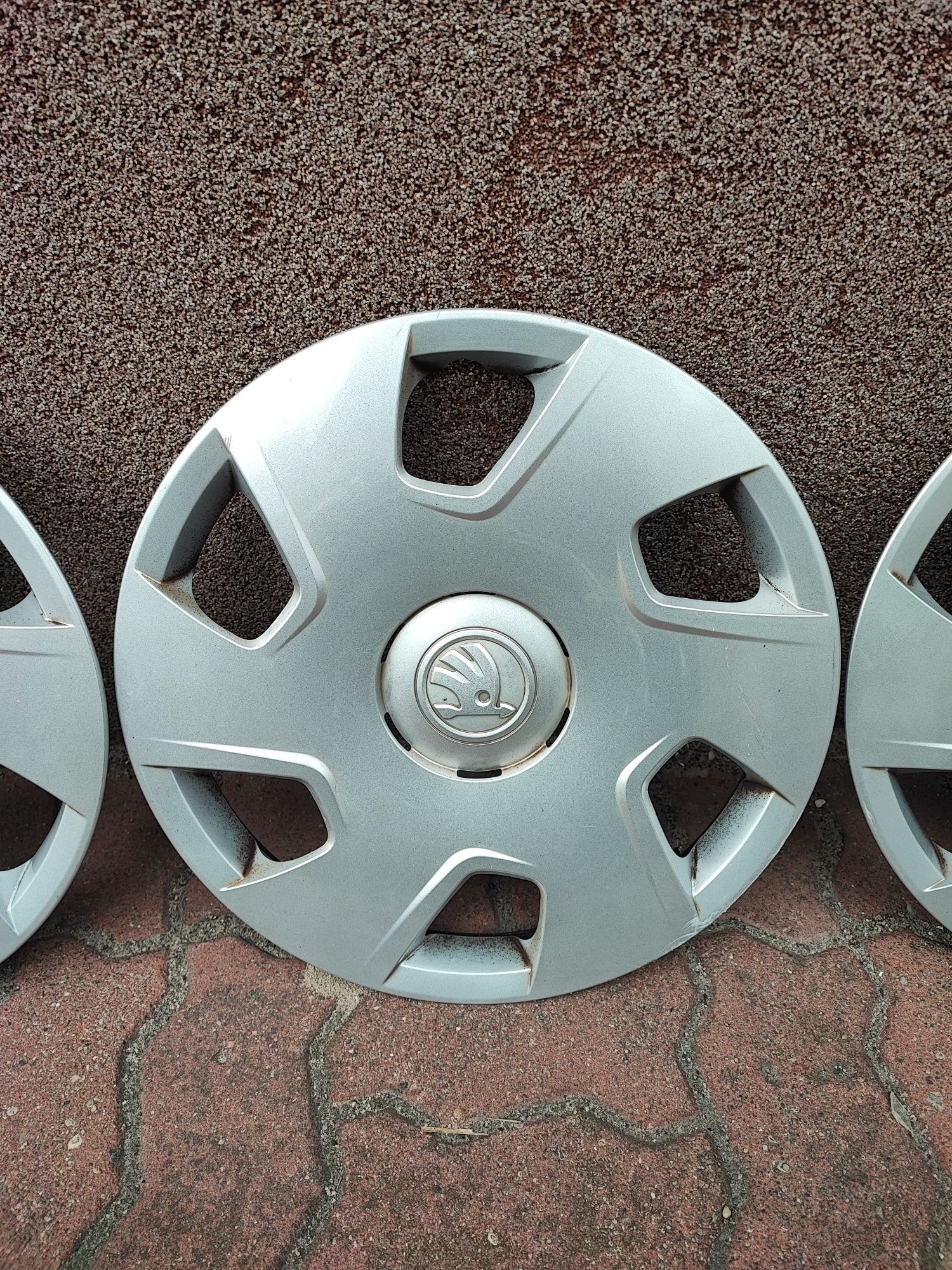 Kołpaki oryginalne SKODA 15" 15 Cali 150zł/komplet Fabia Rapid Octavia