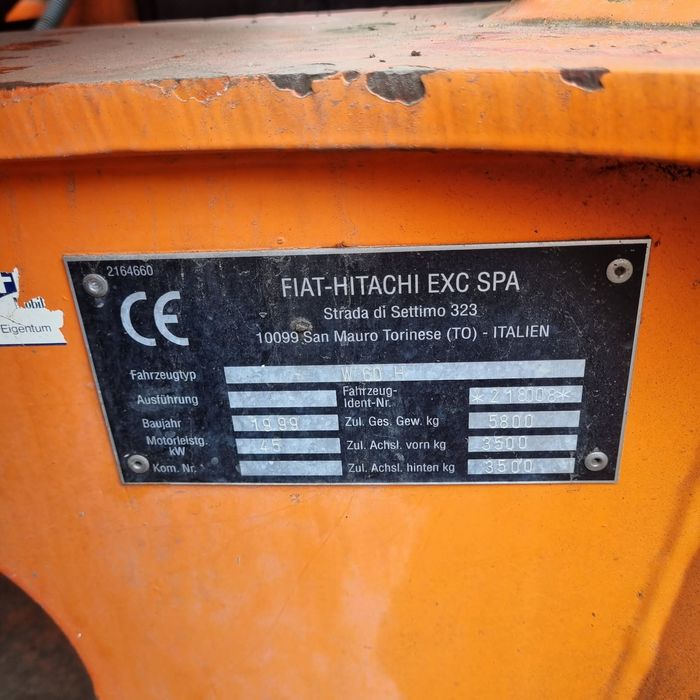 Ładowarka Fiat Hitachi