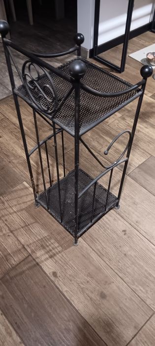 Regał metalowy etazerka loft