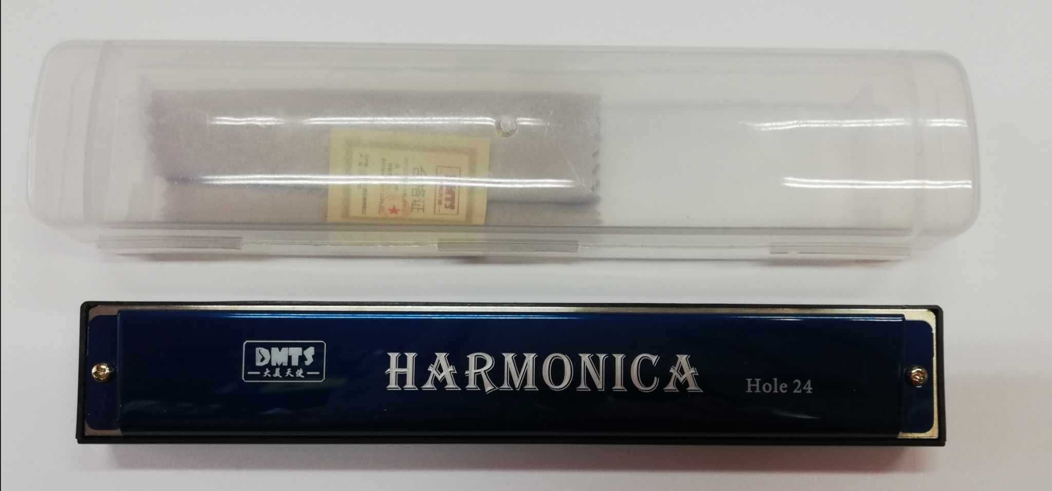 Harmonijka ustna dwurzędowa HD-24 BLUE