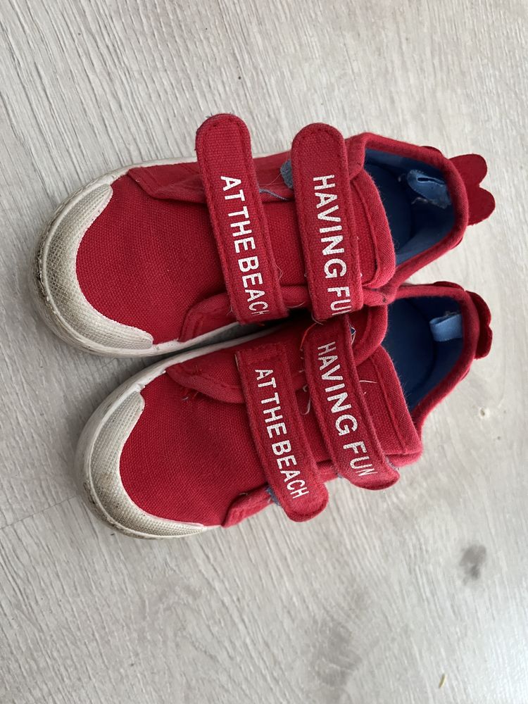 Buty kapcie 26 czerwone