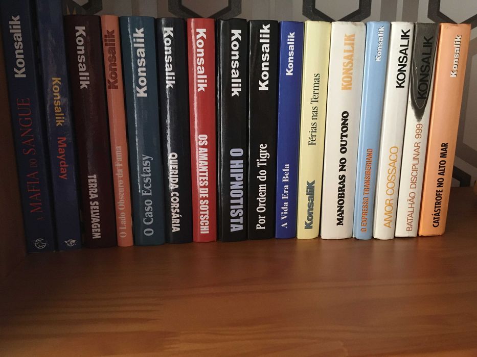 Livros de Konsalik, Edições Circulo de leitores