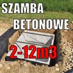 Szambo Betonowe 10m3 Piwniczki, Kanały samochodowe, Zbiorniki betonowe