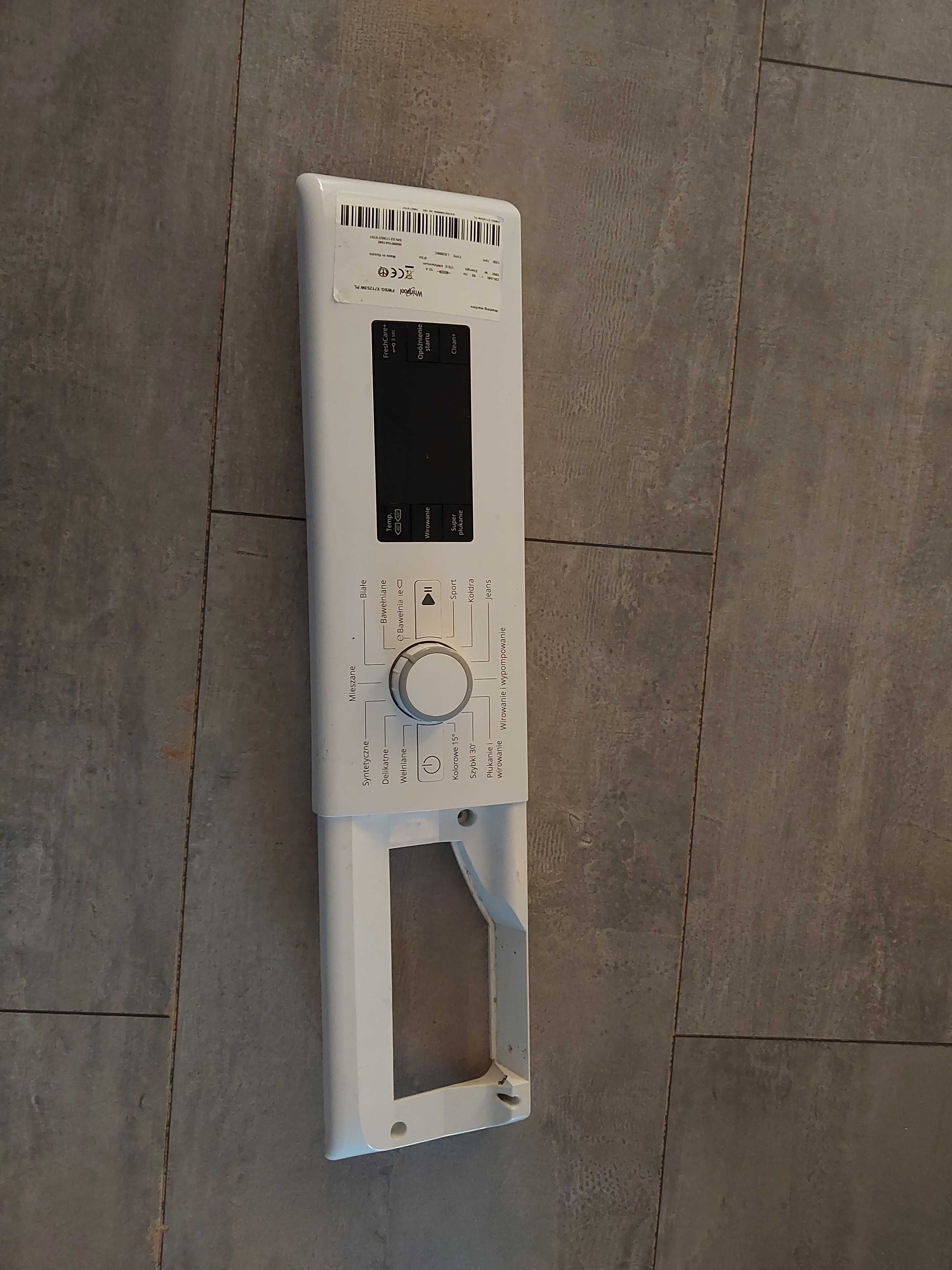 Programator do pralki Whirlpool FWSG X71253W PL