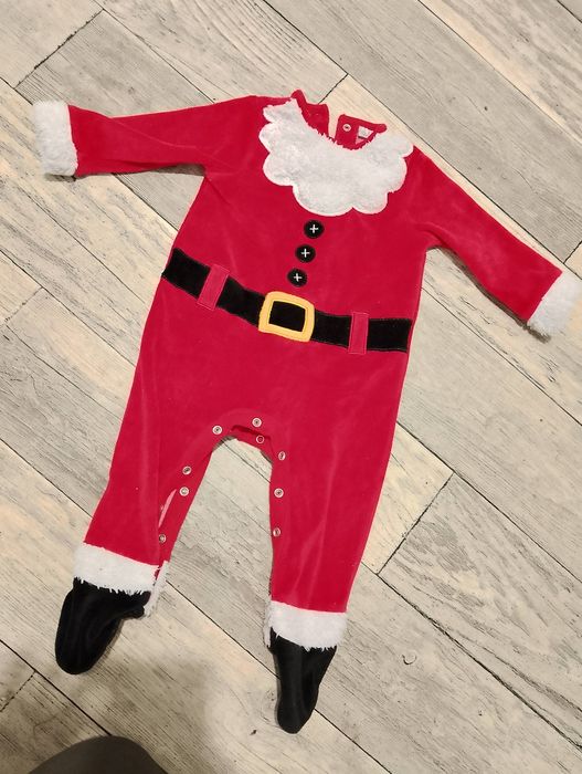 Strój Mikołaja Mikołaj przebranie body pajac pajacyk