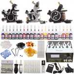 Novo kit tatuagem completo profissional 3 maquinas