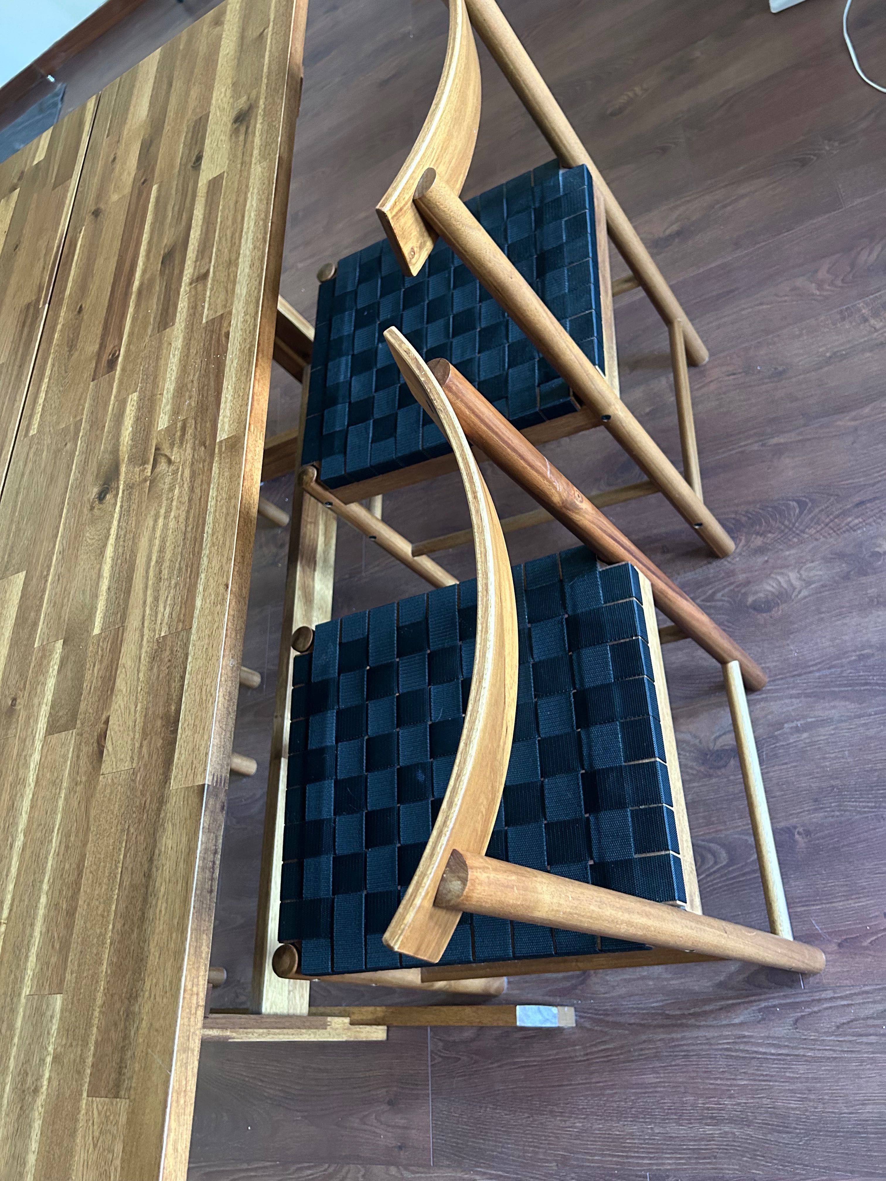 Mesa e 4 Cadeiras ( Nackanas IKEA)