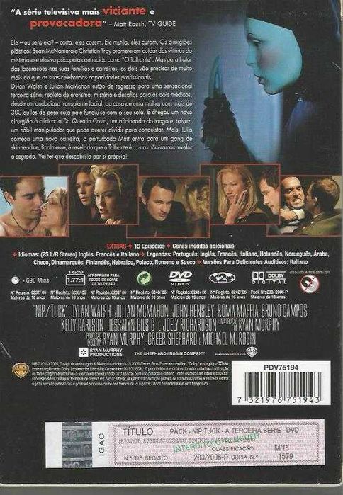 Nip/Tuck - Season 3 (6 DVDs, 15 Episodes) (New)64552900742787121