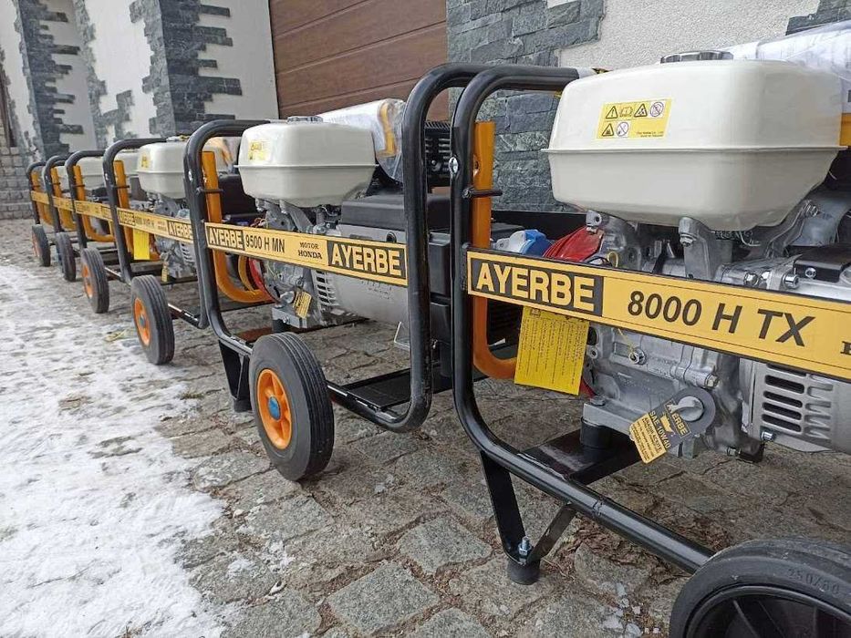 акція генератор AYERBE 5000 H MN (4,2кВт/230В, ручной запуск)