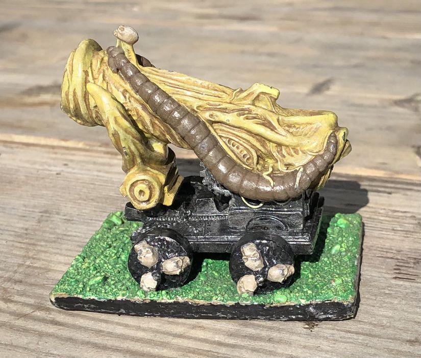 Armata figurka Bonecrusher Unholly Carronade gra Warzone Dark Legion !