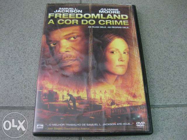 DVD "Freedomland- A Cor do Crime" com Samuel L.Jackson