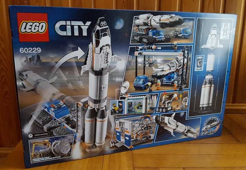 LEGO 60229 Lego City Transport i montaż rakiety MISB Wrocław