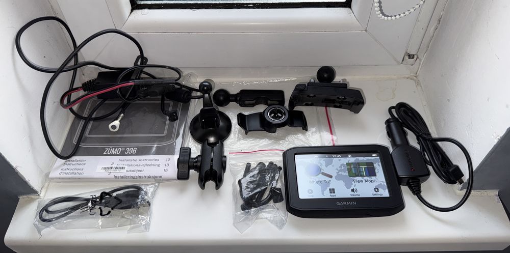 Nawigacja motocyklowa Garmin ZUMO 396 LTM-S z paragonem