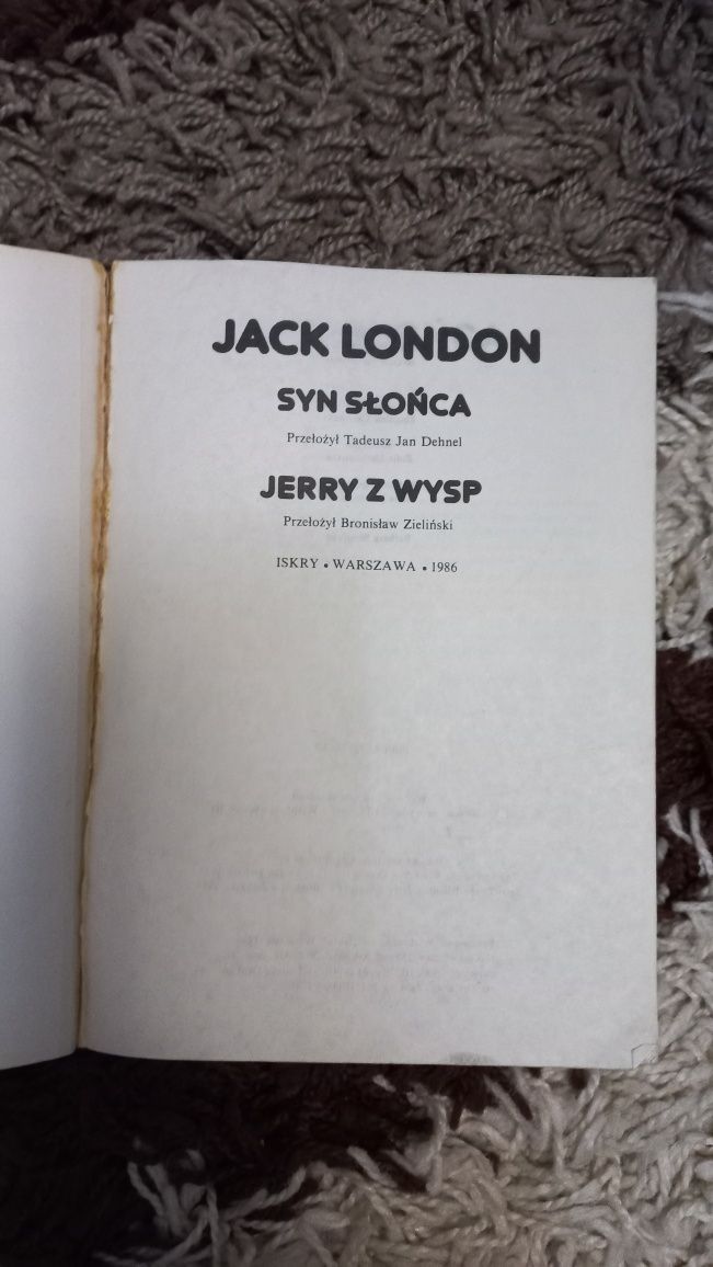 Syn słońca, Jerry z wysp