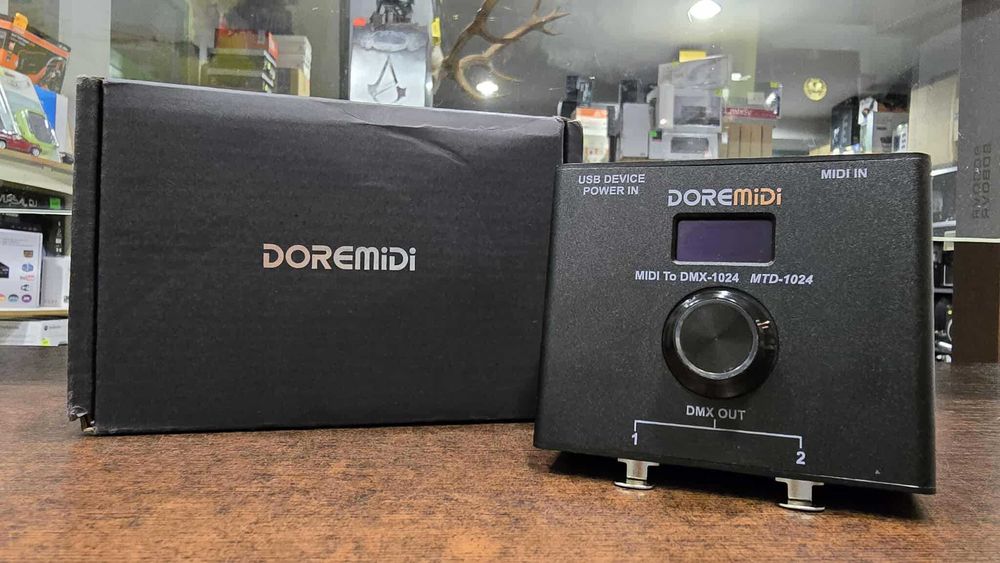 Kontroler MIDI na DMX (MTD-1024)