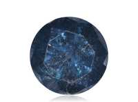 Diament 0.16ct Niebieski Brylant I3