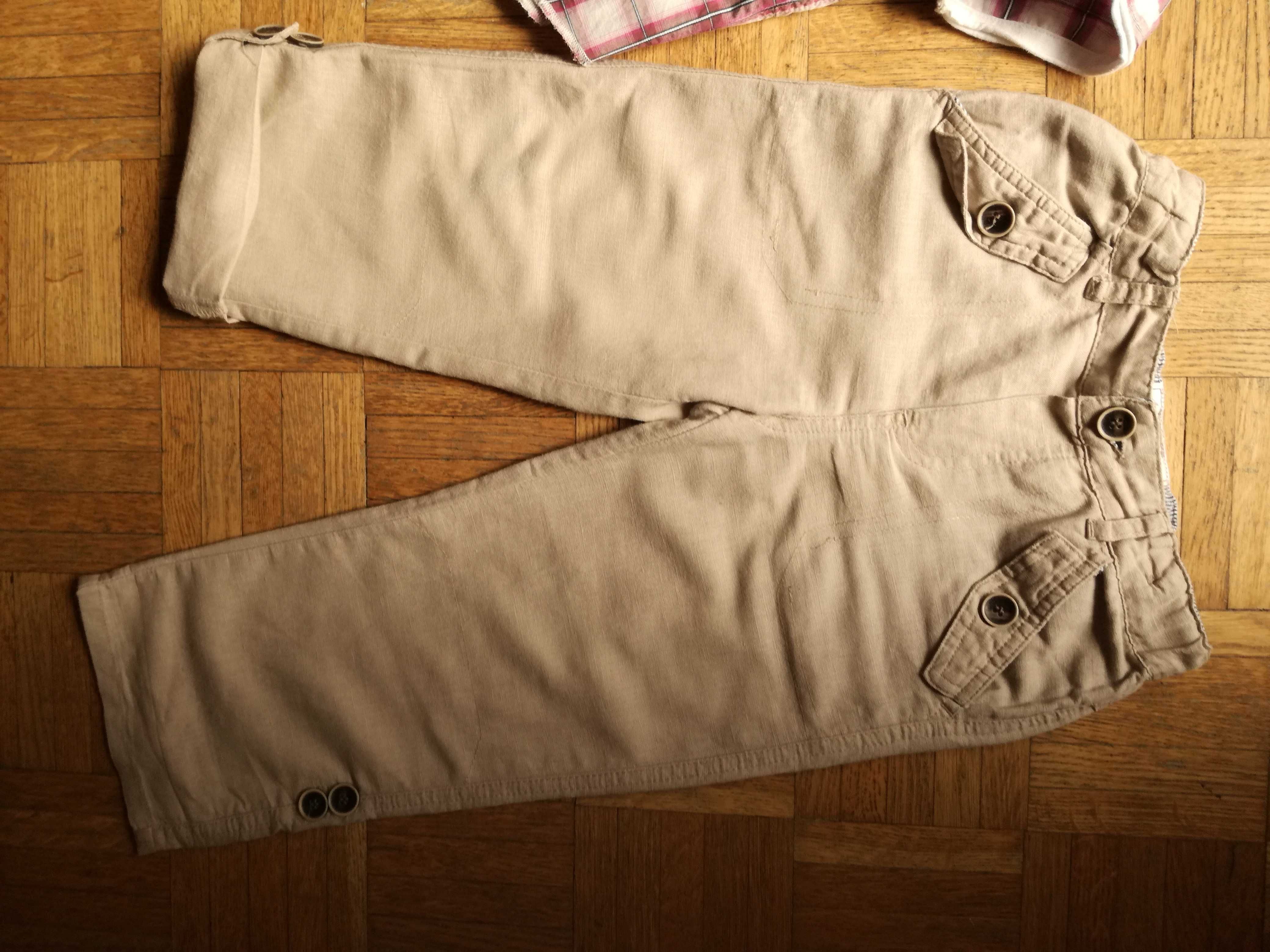 Komplet ubranek: letnia koszula Next + lekkie spodenki Junior R, r. 98