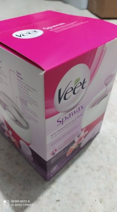 Máquina Cera Quente Veet Spa