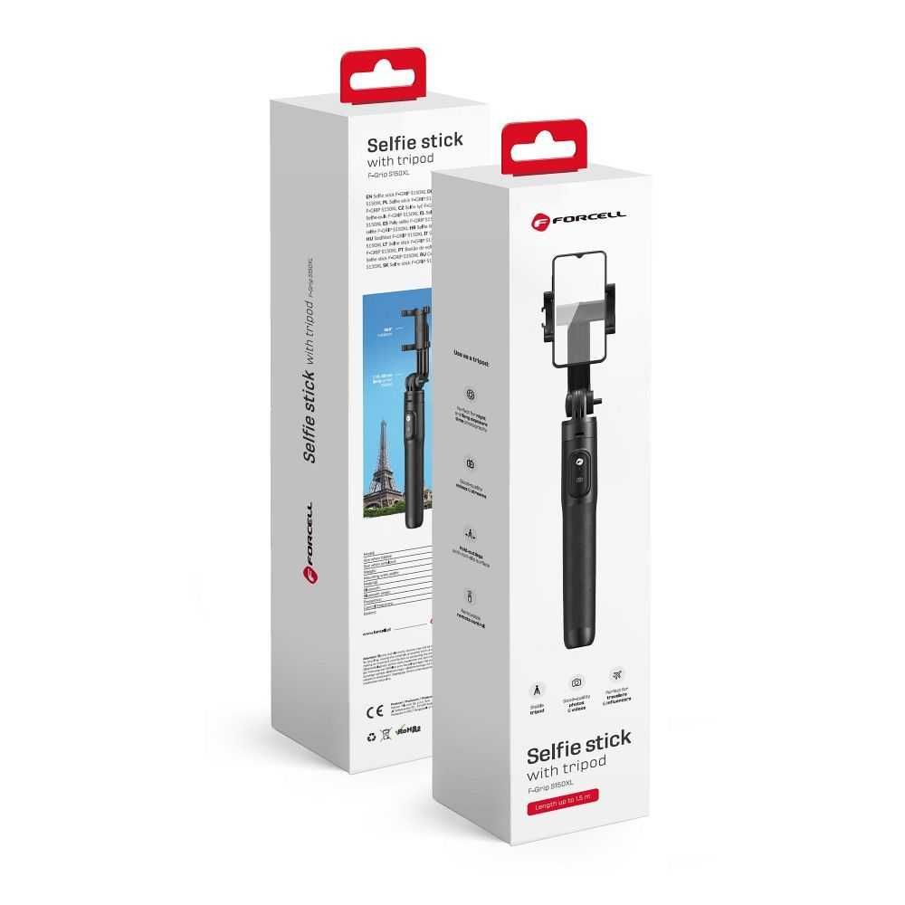 Smartfon Kruger&Matz Live 9 4 GB / 64 GB 4G (LTE) czarny+selfie stick