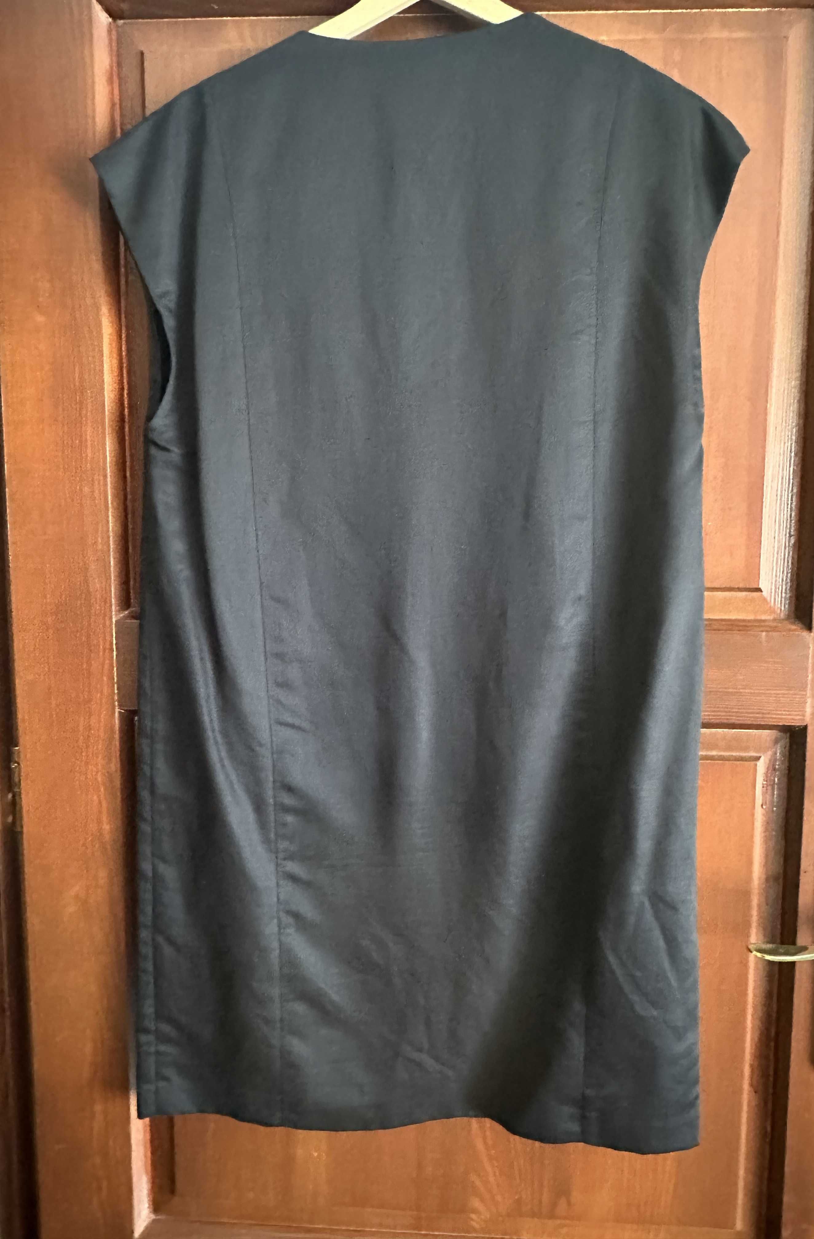 Sukienka czarna Massimo Dutti  rozmiar s