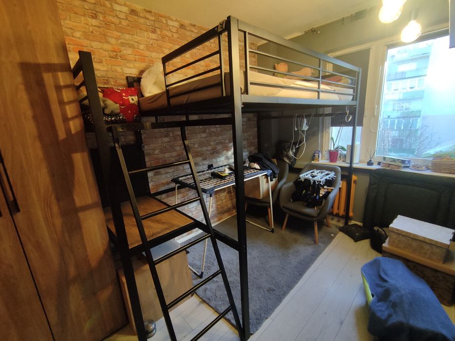 Antresola, łóżko piętrowe, łóżko podwójne