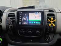 Мощная магнитола Renault Trafic, CarPlay+4G sim 8 ядер Android 13