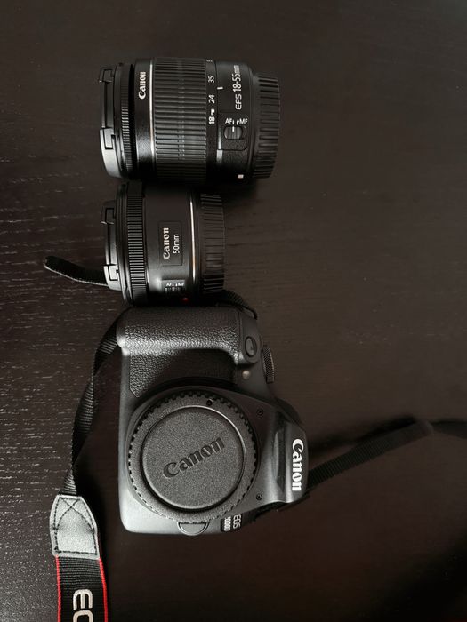 Canon 2000D com 2 objetivas - COMO NOVA